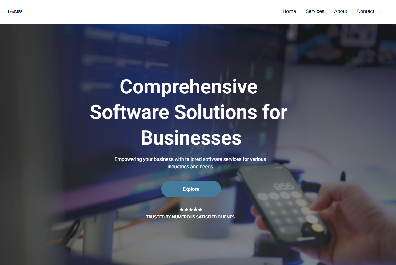 Business Website